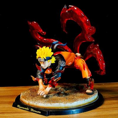 Akční figurka Socha Kyuubi Anime Naruto Shippuden Uzumaki Naruto Kurama Sběratelský model Hračka Figurka