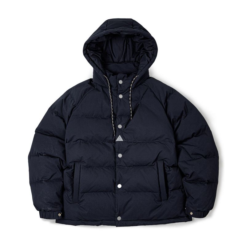 

Madden Parka American Retro Wide Quilted down Jacket 90 White Duck down Khaki Hoodie Padded Coat Outwear Men s Winter Tibetan youth XL