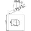 ADAM DW Leaden roof passage fi 150 30°