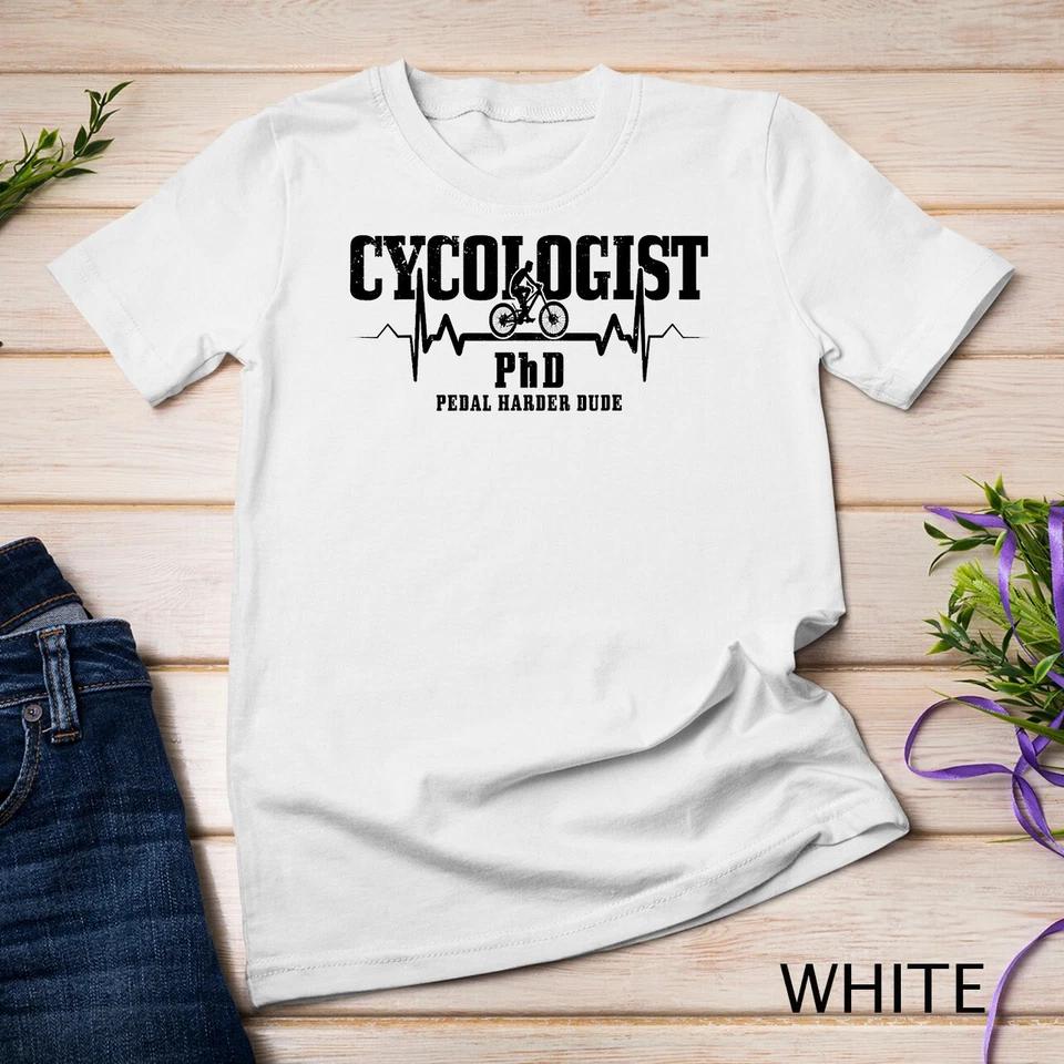 Cycologist Mountain Bike MTB Downhill Cycling Funny Gift T-Shirt Unisex T-shirt 7 4XL