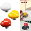 1/2Pcs Colorful Heart Shaped Toilet Press Button Water Tank Push Switch Nail Art Assistant Cabinet Door Drawer Handle