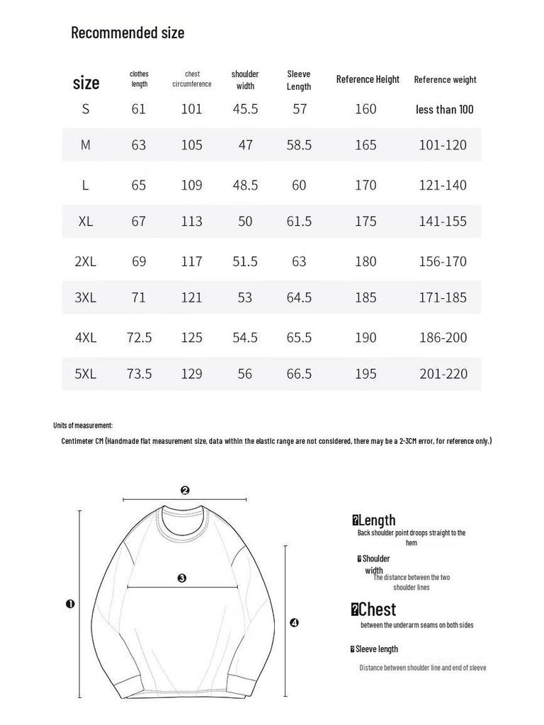 ROMON Men's Casual Round Neck Long Sleeve Sweatshirt