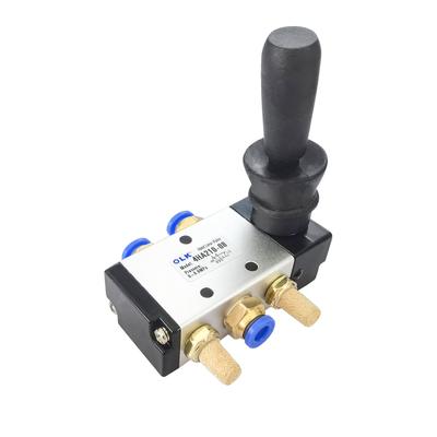 4HA210-08 1/4" 2 Position 5 Port Five Way Pneumatic Air Valve Hand Lever Operated Control Valve Ventilation Valves 4