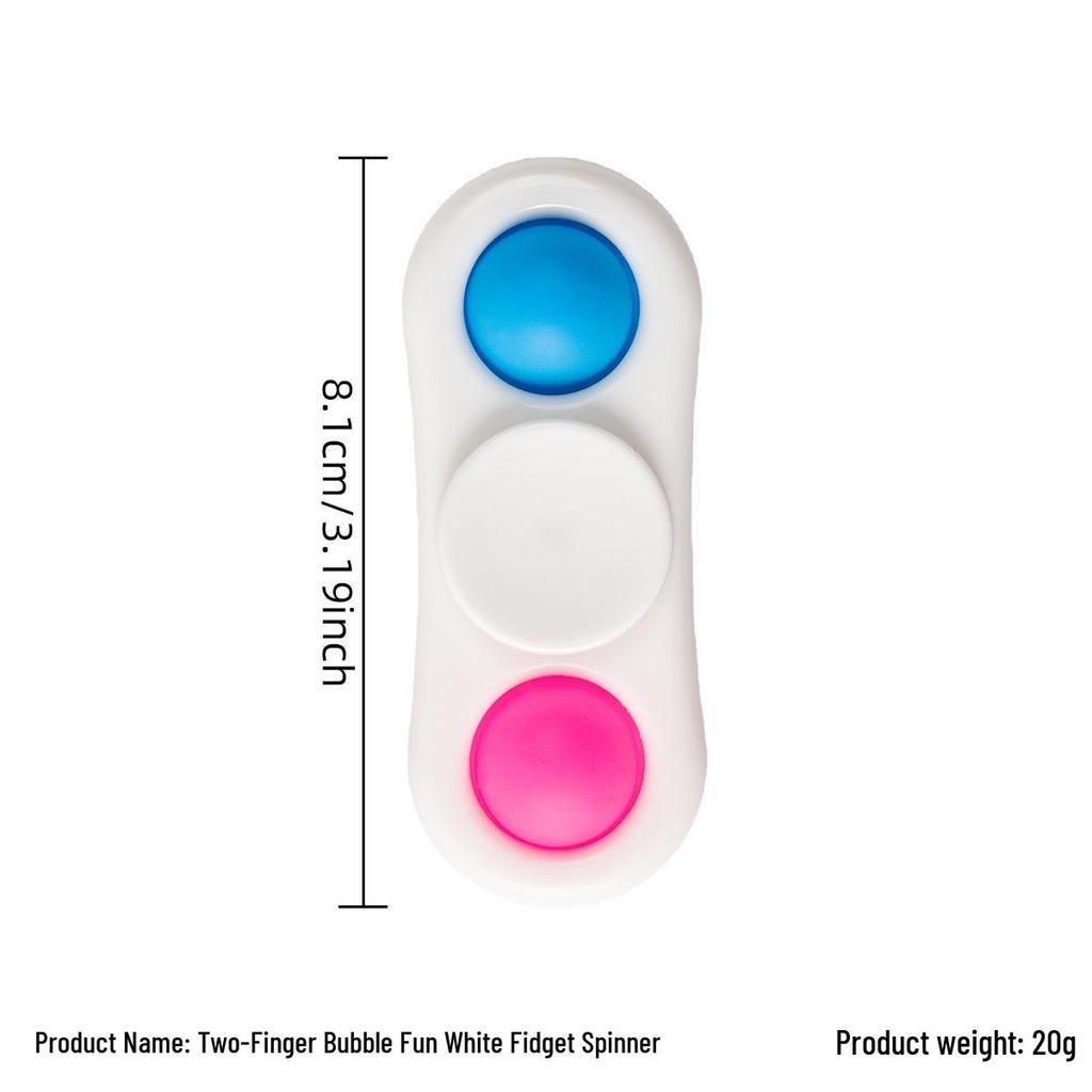 Fidget Spinner Bubble Pop Stress Relief Toy