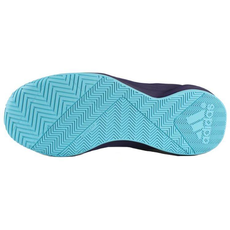 Adidas Crazylight 2.5 Active Fashion Versatile Shock Absorption Non-Slip Durable Low-Top Basketball Shoes Men Sneakers Blue AQ8599
