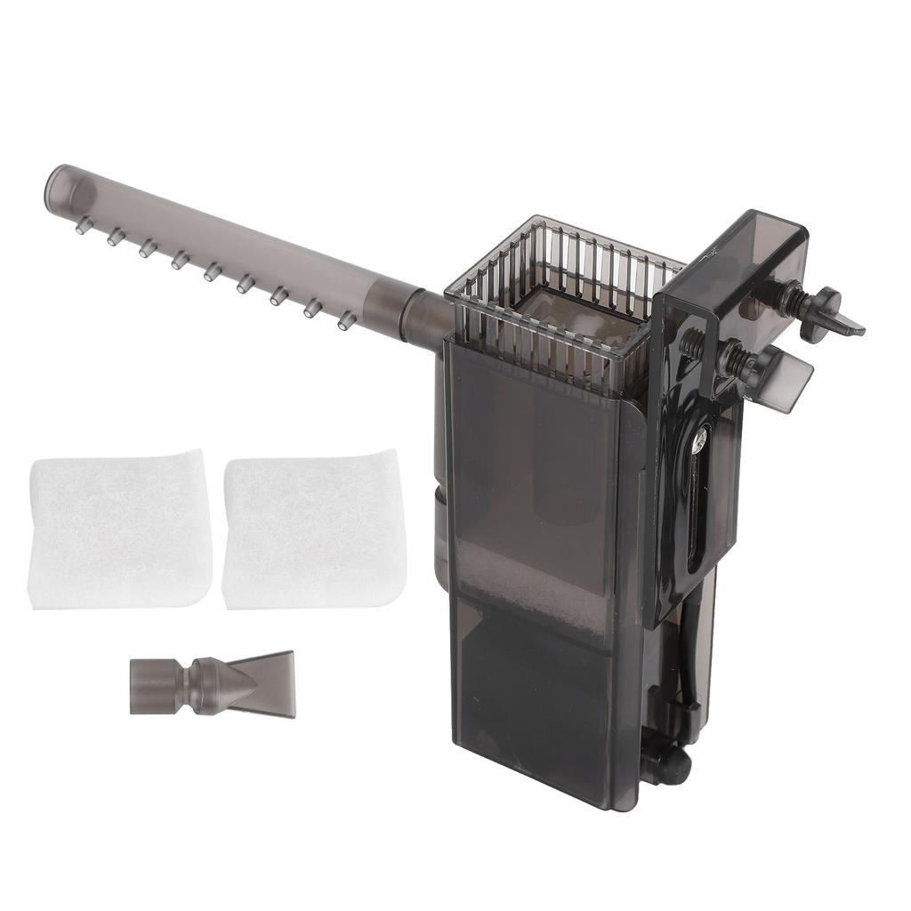 Aquarium Fish Tank External Wallmounted Type Hanging Water Grass Remove Oil Film Filter