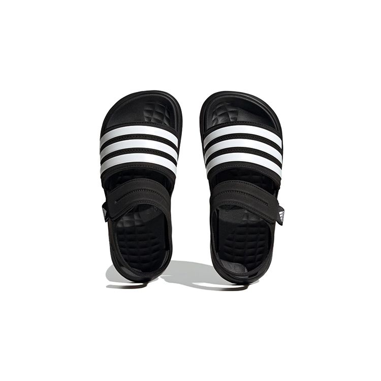 Adidas Duramo Sandals Comfortable Lightweight Non-Slip Durable Kids Sandals Black HP5832