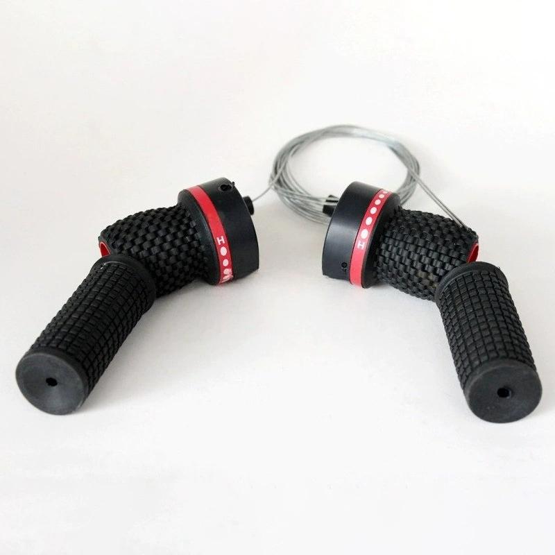 High Precision Variable Speed Rotary Knob 7/21 Speed Transmission Governor for Mountain Bike MTB Gear Adjustment красный