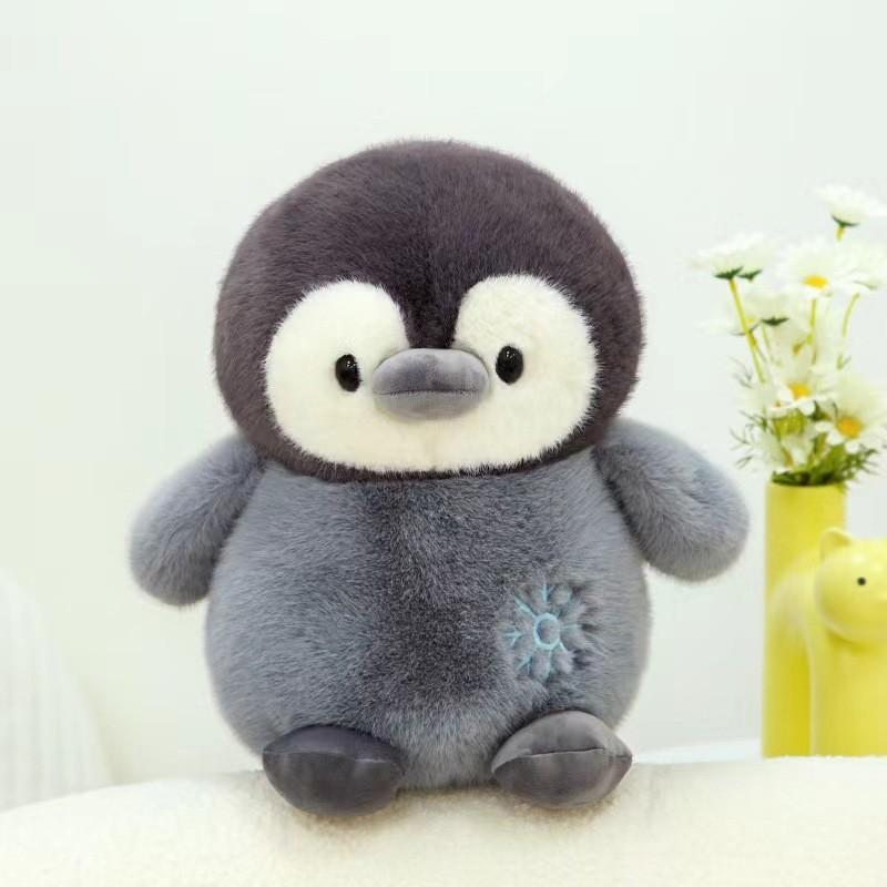 Fish Pattern Snowflake Penguin Plush Toy Stuffed Animal Kids Marine Doll Animal
