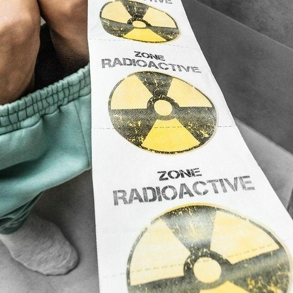 Hârtie igienică zona radioactivă WC PQ