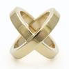 Used HERMES Scarf Ring Cosmos Metal 12.1g Gold Plating