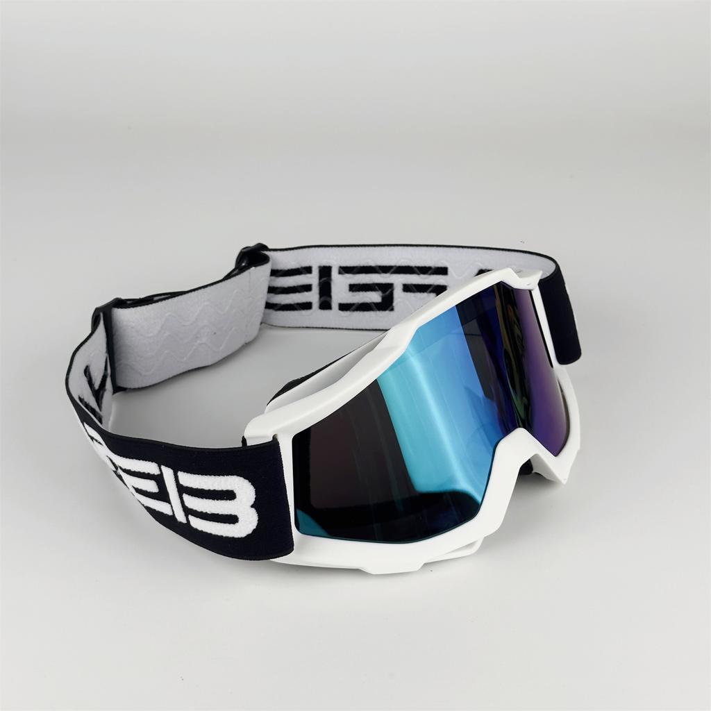 NAFEIB Lightweight Motocross Goggles Windproof Impact-Resistant HD Vision for MTB ATV Off-Road Riding