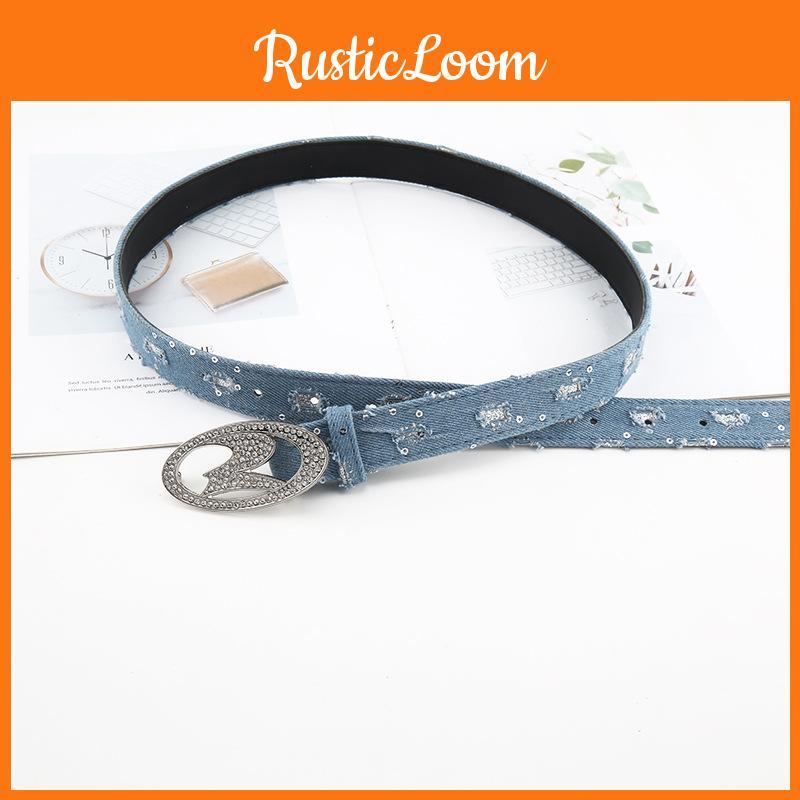 Stylish Ladies' Canvas Belt 2023 Summer New Arrival With Butterfly Shape Smooth Buckle Leather Belt For Jeans Matching