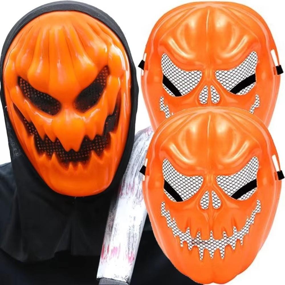 Creativity Halloween Pumpkin Mask Realistic Full Face Mask Costume Party Supplies