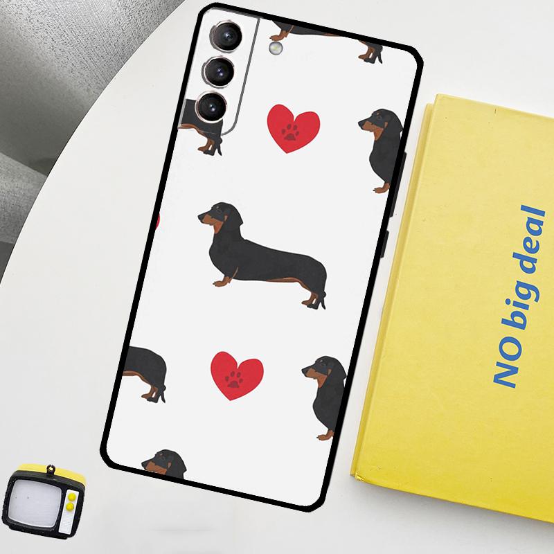 Dackel Hund Handyhülle Für Samsung Galaxy S25 S26 Ultra S21 S22 S23 S24 Ultra S10 S20 Plus S25 FE Hülle