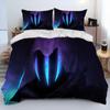 3D VALORANT Game Gamer Cartoon Comforter Bedding Set,Duvet Cover Bed Set Quilt Cover Pillowcase,king Queen Size Bedding Set Kids