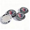 4 piezas Insignia Emblema Logo Alpina Tapacubos Centrales para Rueda de Coche Clips de 65MM Tapa de Cubo de Rueda de 56MM Tapa de Cubo de Rueda Tapa de Cubo Tapa de Polvo Reemplazo Accesorios de Coche