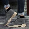 Winter New Men Ankle Snow Boots Fur Plush Warm Outdoor Sneakers Boots Male Classic Fashion Desert Boot Casual Boots Botas Hombre