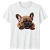 French Bulldog Puppy Sleep Animals Dogs Unisex Unisexs Graphic Tee