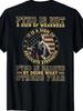PTSD Is Not A Sign of Weakness T-Shirt Military-Inspired Mental Health Awareness Tee Dog Tag S