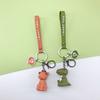 Adorable Resin Cartoon Keychain Family For Couples And Friends Cute Key Accessories