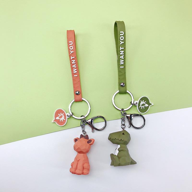 Adorable Resin Cartoon Keychain Family For Couples And Friends Cute Key Accessories