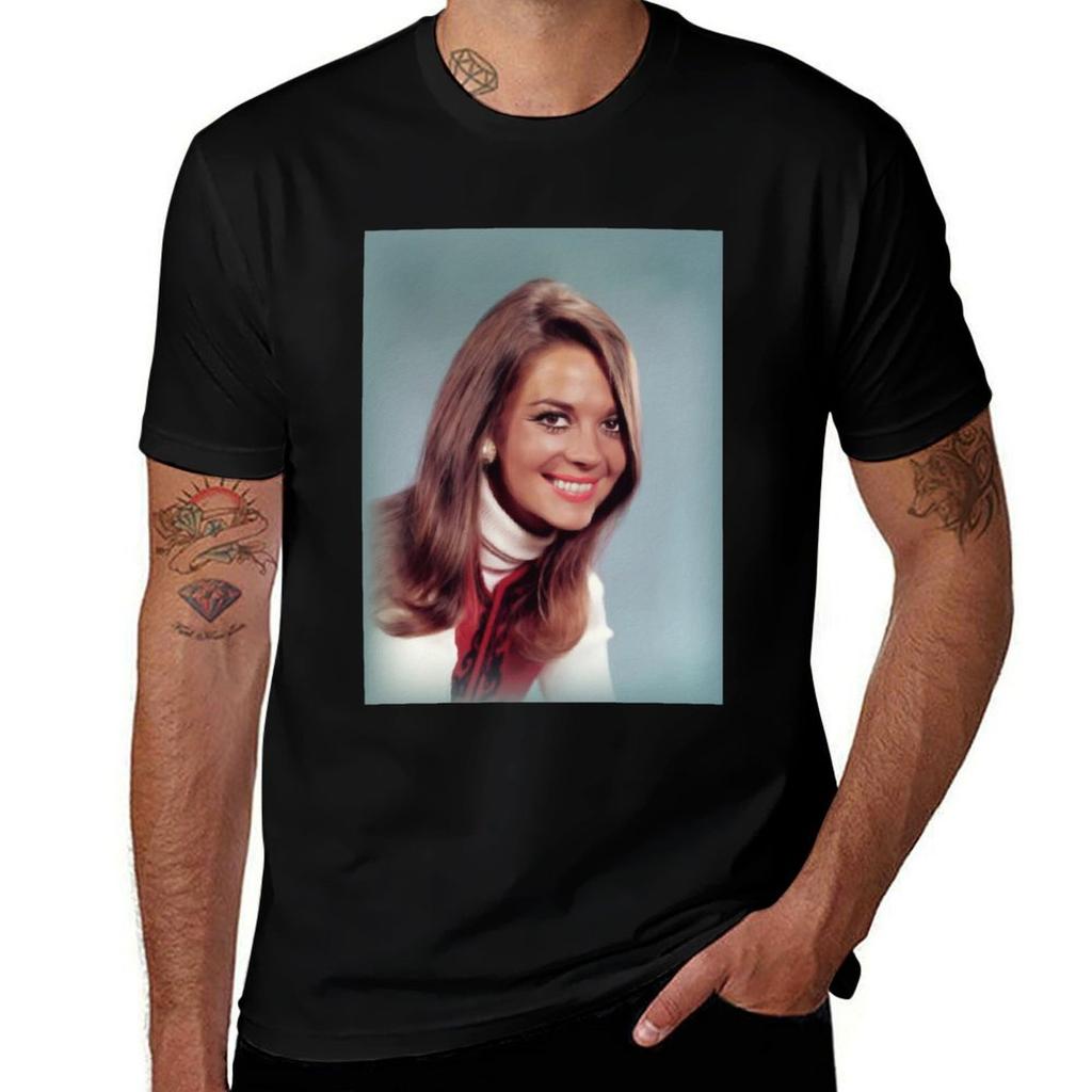 Natalie Wood Movie Legend TShirt Relaxed Casual Short Sleeve Tee TShirt