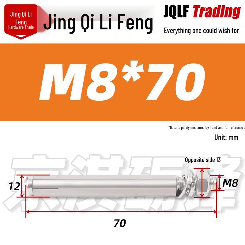 304 Stainless Steel Expansion Bolt - National Standard Screw Nail