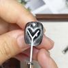 DIY Nail Art Magnet Set With Iron Wire Glossy Cat's Eye Magnetic Rod Professional Strong Heart-Shaped Magnet Manicure Tools