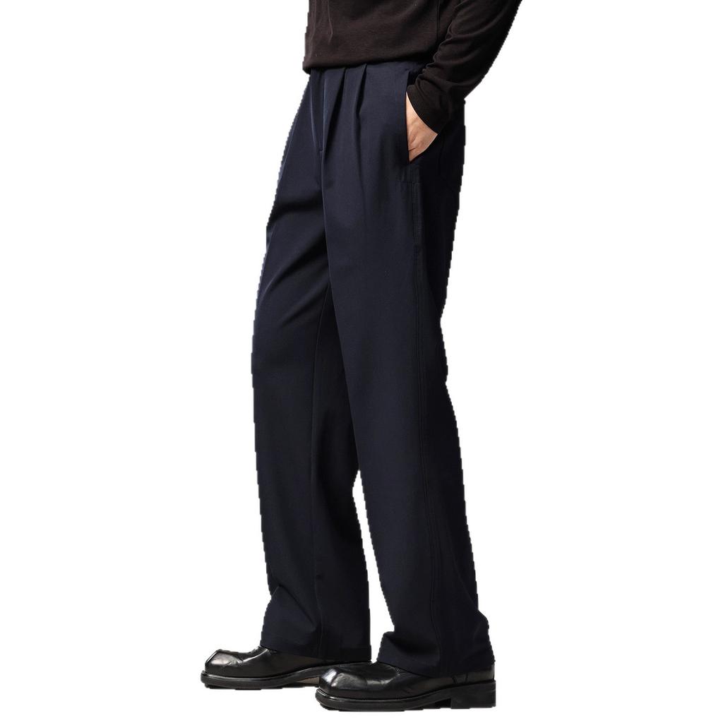 High-end Straight Casual Pants Spring and Autumn Drape Pants Men's Straight Pants Loose High-end Suit Pants Men's