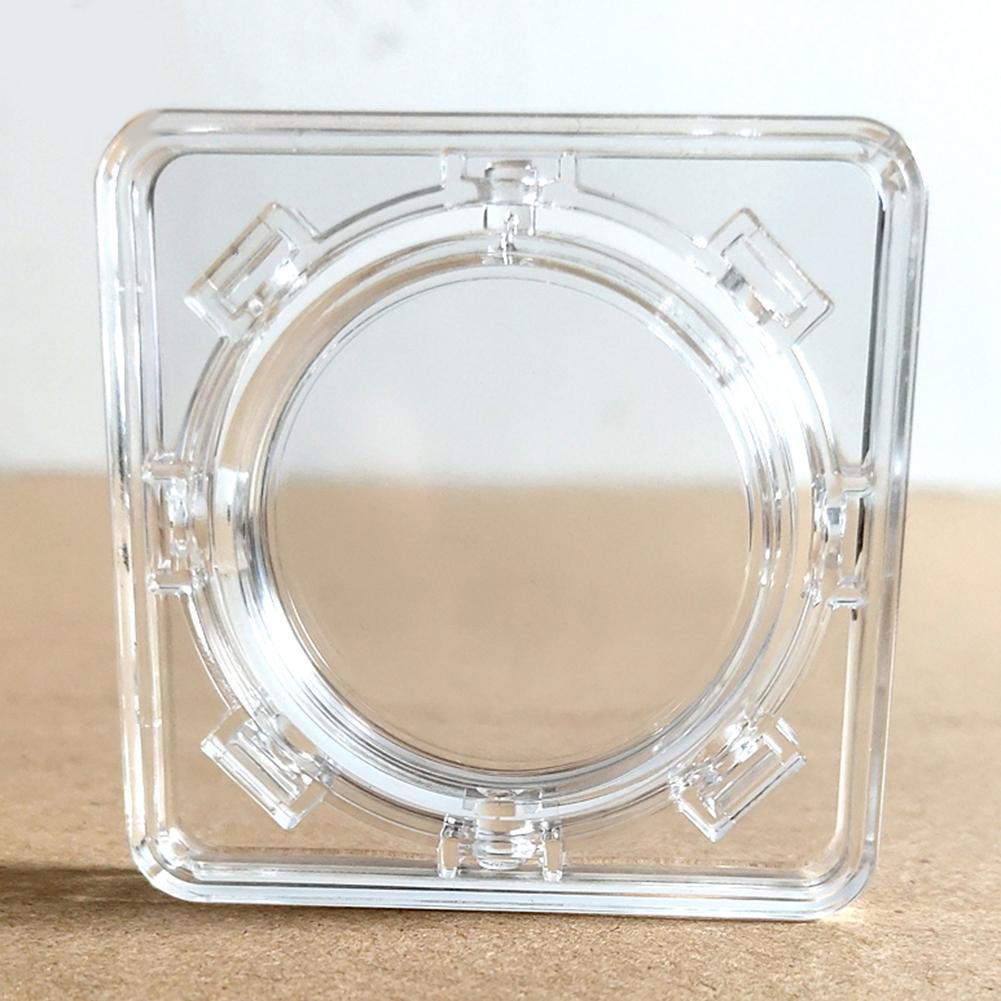 Coin Protection Box Acrylic Set Stable Storage Tool