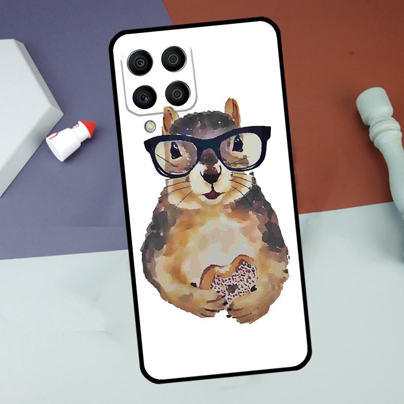 Cartoon Squirrel For Samsung Galaxy M14 M34 M54 M15 M35 M55 M13 M23 M33 M53 M31 M51 M20 M12 M52 M06 M16 Case