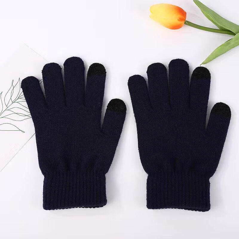 Autumn/Winter Casual Warm Touchscreen Knit Gloves