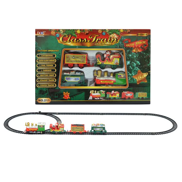 

Electric Mini Christmas Train Toy for Kids