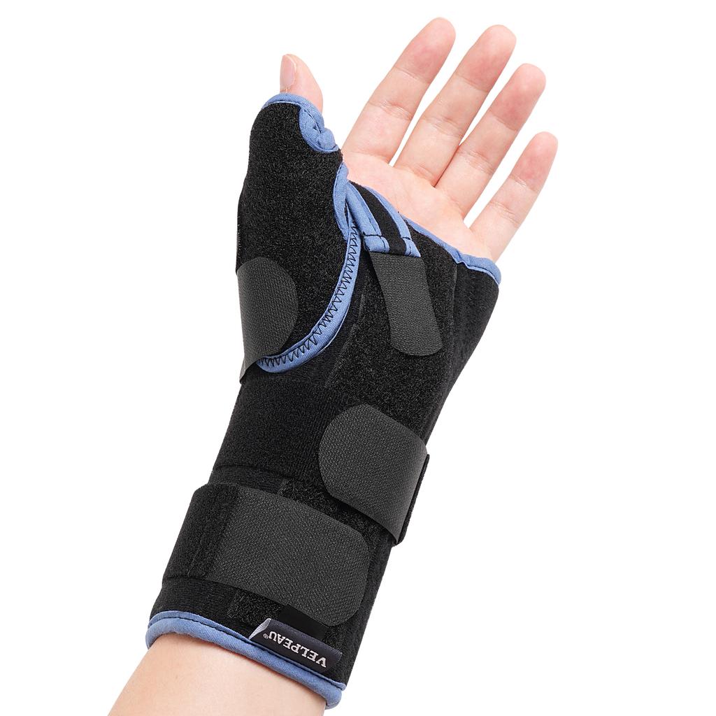 Velpeau Wrist Splint Medical For Carpal Tunnel Pain, Tendonitis And Arthritis, Wrist Brace With Adjustable Thumb Support