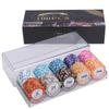 Casino Poker Casino Poker Set Pokerový zážitek pro 10 typů 100 kusů s pouzdrem Mahjongové žetony Casino Poker Mahjongové žetony, Žetony, Sada, [Genuine You]