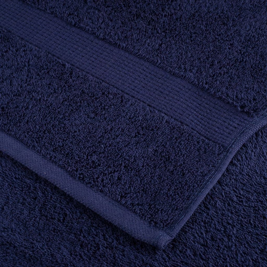 Premium Wash Cloths SOLUND 4 pcs Navy Blue 30 x 30 cm 600 g m²