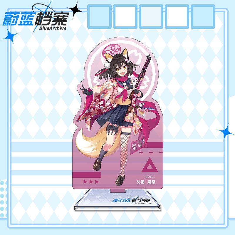 16cm Height Blue Archive Acrylic Stand Character Figurine
