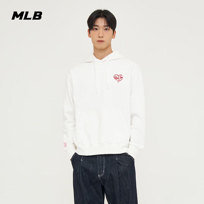MLB Unisex Love Heart Logo Hoodie