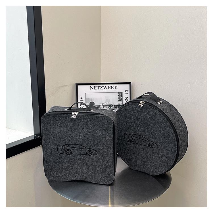 Borsa Porta Cavi Caricabatterie Portatile per Auto