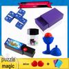 Advanced Magic Props Set: Vibration Trick, Object Restoration, Transform Empty Box, Red-to-Blue Ball.