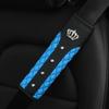1 Diamond-encrusted Blingbling Metal Crown Faux Sheepskin Car Supplies Seat Belt Shoulder Strap Comfort Safety Belt