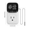 Digital Display Smart Thermostat Fish Tank Touch Screen Regulation Socket Temperature For Pet A C2A2