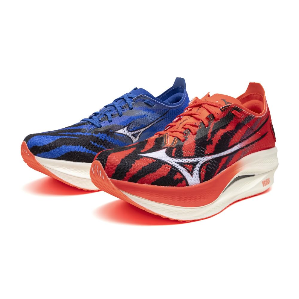 Running Shoes Wave Rebellion Pro LOW Jogging Marathon Training Sports Lightweight Resilience Relay Akaoni X Aoni Cm 2E [Mizuno] 29.0