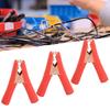10Pcs Battery Cable Clamp 100A Rated Current 20mm Opening Lightweight Battery Test Clip for Cars Truck Vehicles