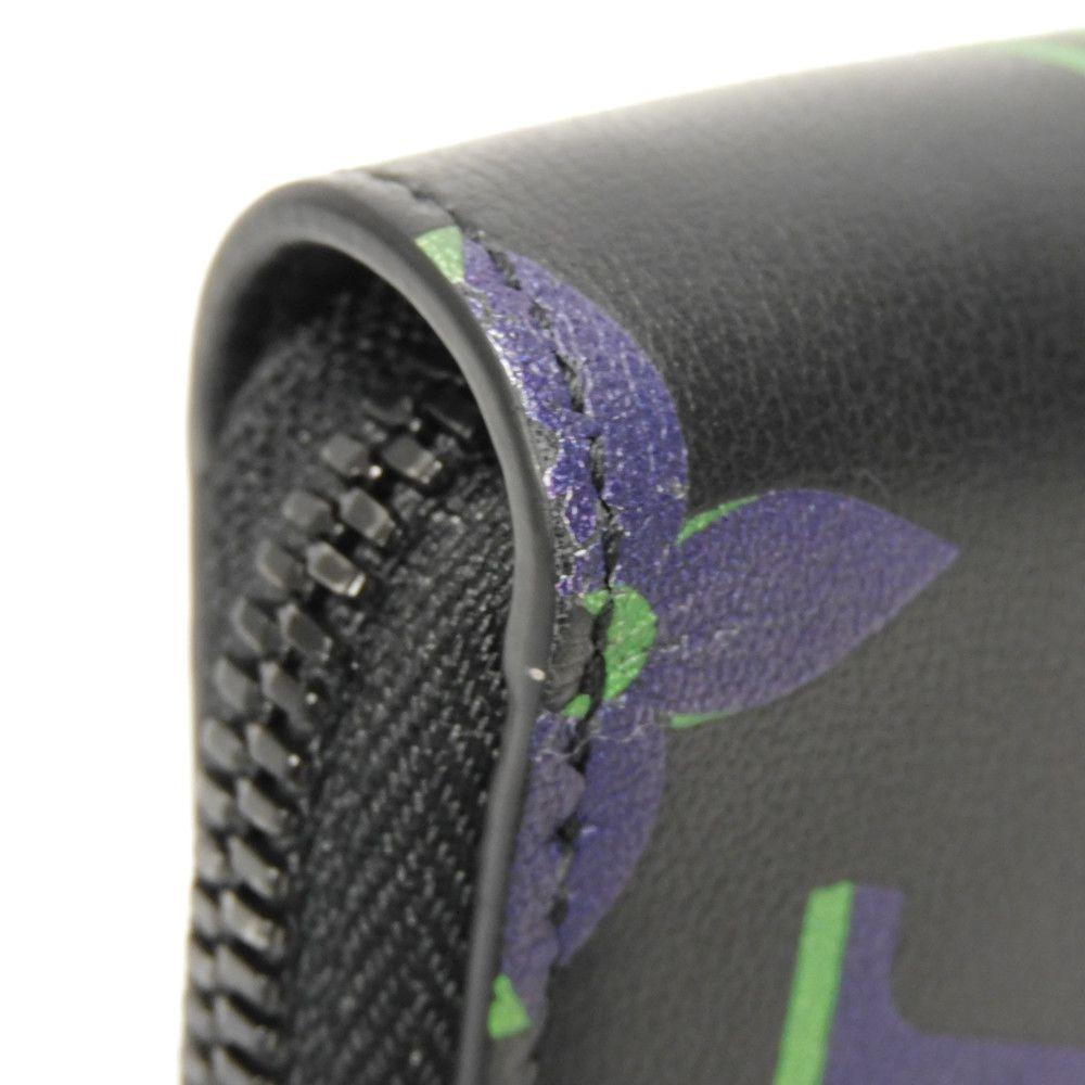 Used 12564 Zippy Wallet Vertical M82368 7940 Japan Exclusive Multicolor RFID Monogram Spotlight Noir Men's from Japan