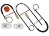 Citroen Xsara 97-03 COUPE window lifter repair kit electric front left
