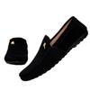 Men's Korean Style Slip-On Loafers – Trendy, Casual, Non-slip Cloth Driving Shoes