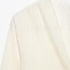 2025 Spring/Summer Women's Sexy Minimalist V-Neck Bell Sleeve Tie Cardigan