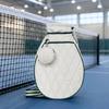 WaterResistant Racket Bag with Adjustable Strap Drawstring Attached Pouch Spacious
